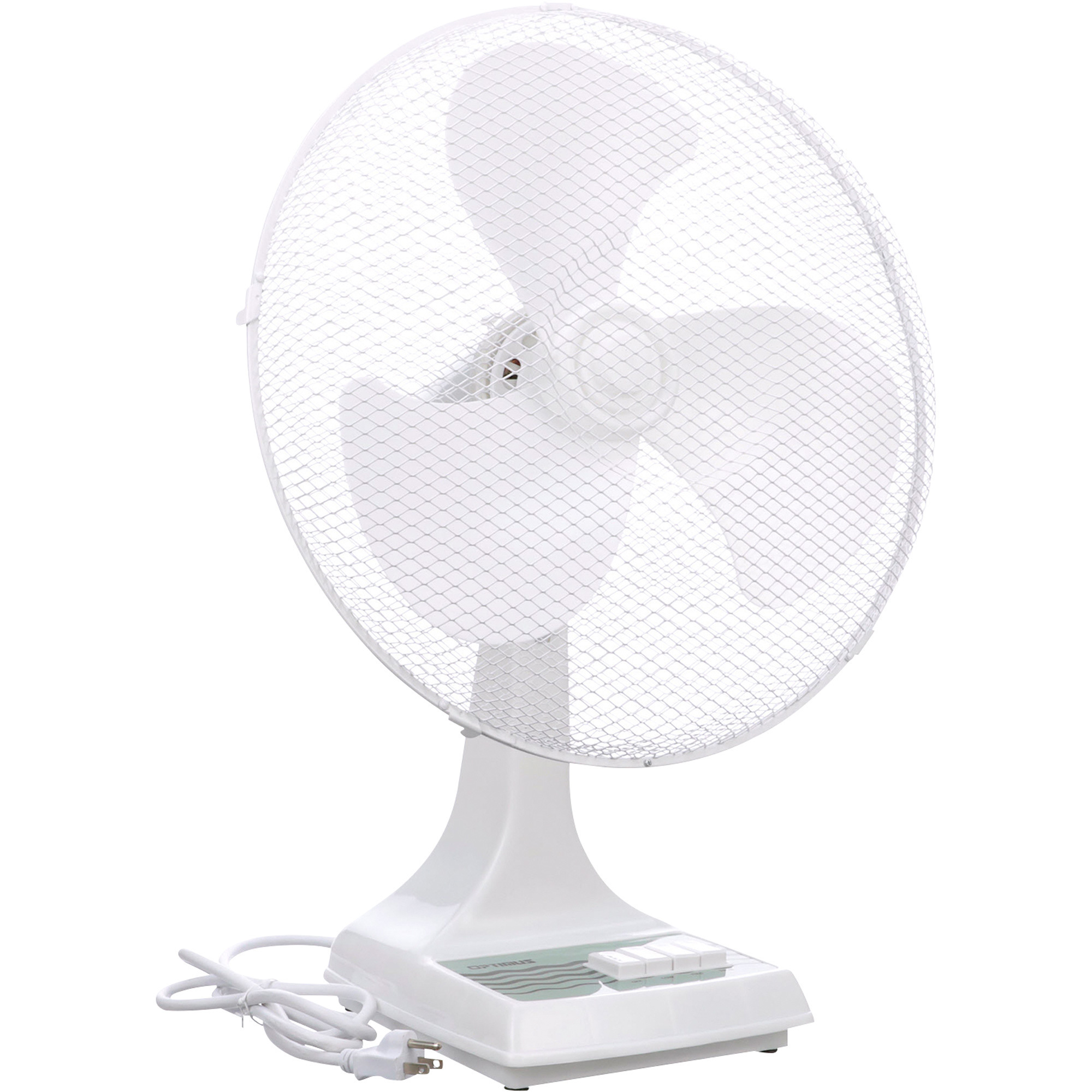 TPI Oscillating Desk Fan - 16in. Diameter, 1530 CFM, 3-Speed, Model# ODF-16